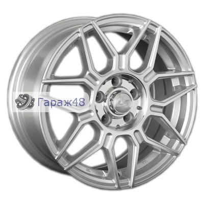 LS 785 R15 / 6.5J PCD 4x100 ET 45 ЦО 60.1 Литые Серебристый полированный